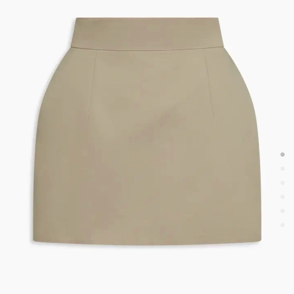 NWT KHY Cream Mini Skirt